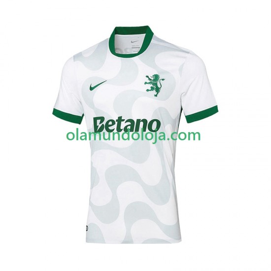 Camisola Sporting CP Homem Equipamento Quarto 2025-2026 Manga Curta